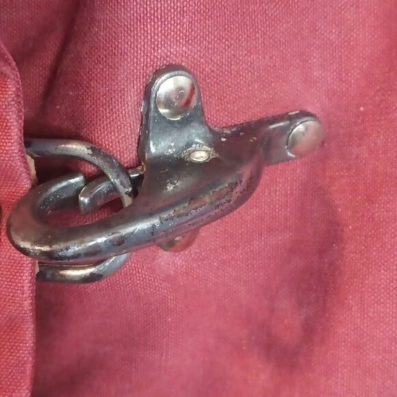 Fay Fireman's turnout coat jacket with metal clasps, missing lining size S - Picture 7 of 14